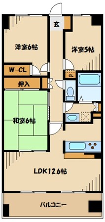 ラピス南町田の物件間取画像